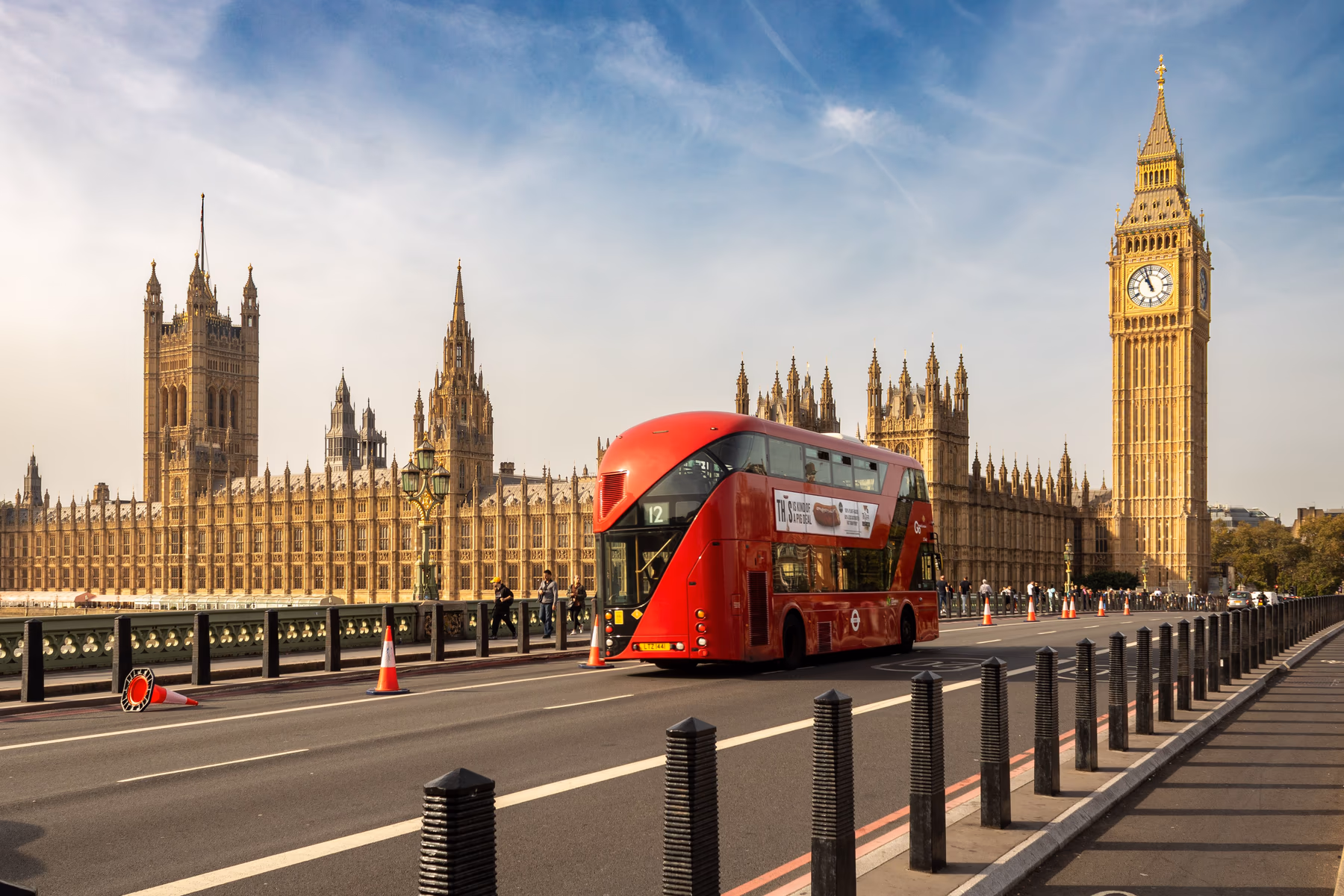 Big Ben and Houses of Parliament in London