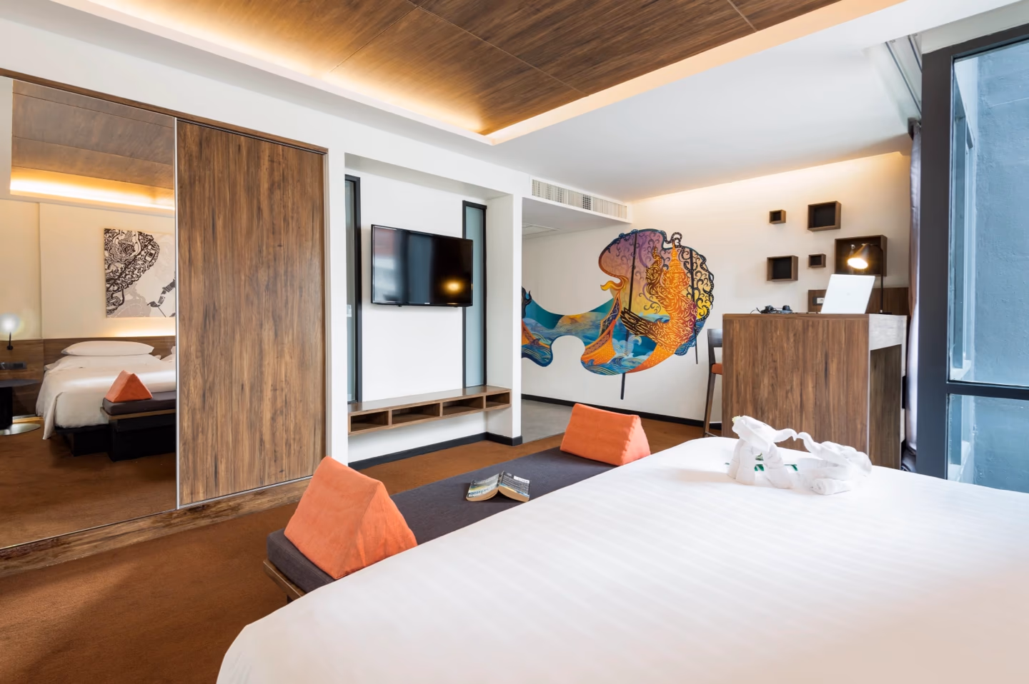 Grand Deluxe Room and regional wall art