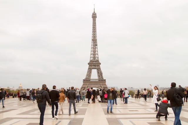 Eiffel Tower in Paris 