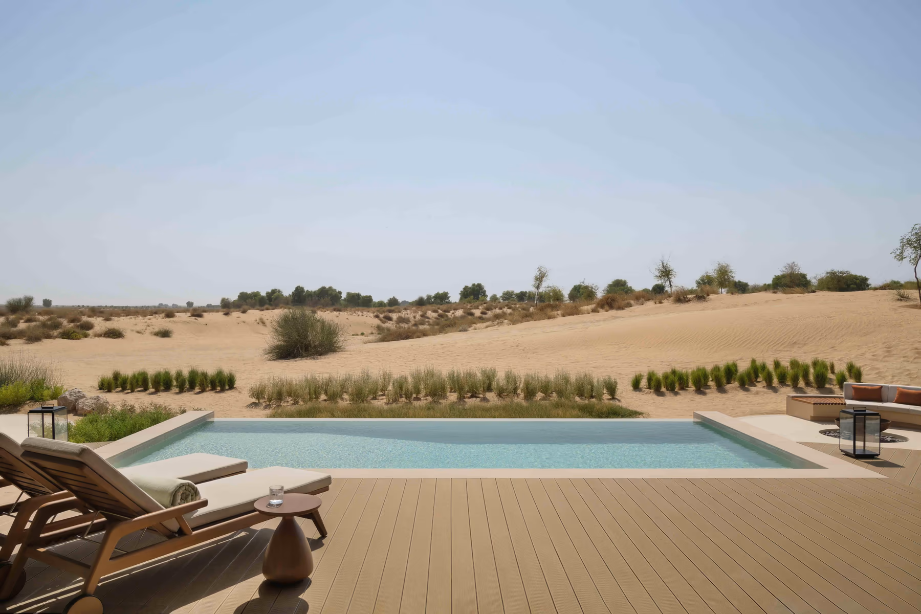 Dubai Desert resort with private pool