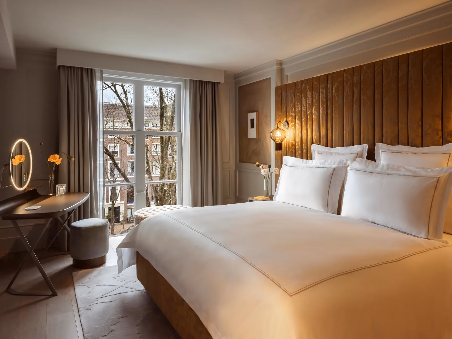 Executive suite bedroom