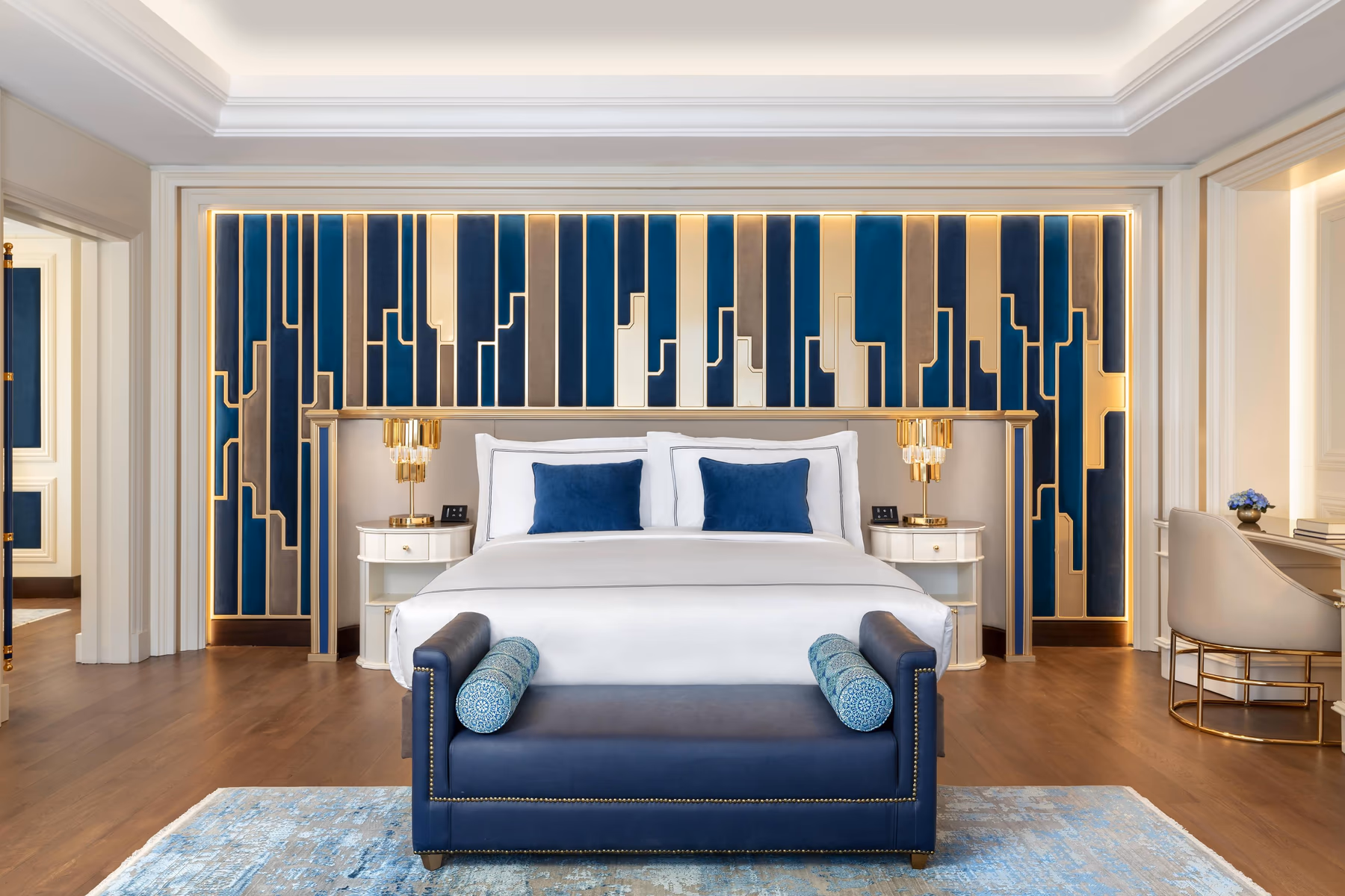 The Ritz-Carlton Suite bedroom