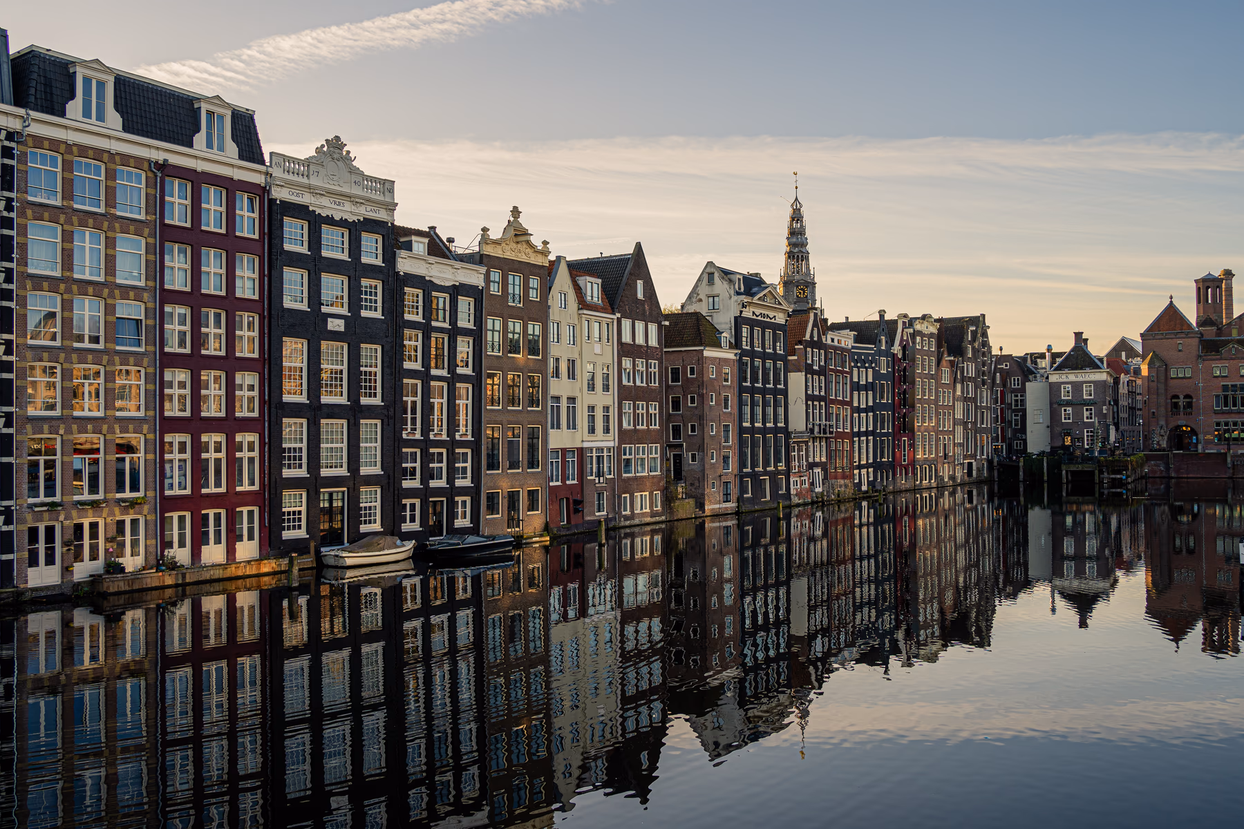 Amsterdam canal houses