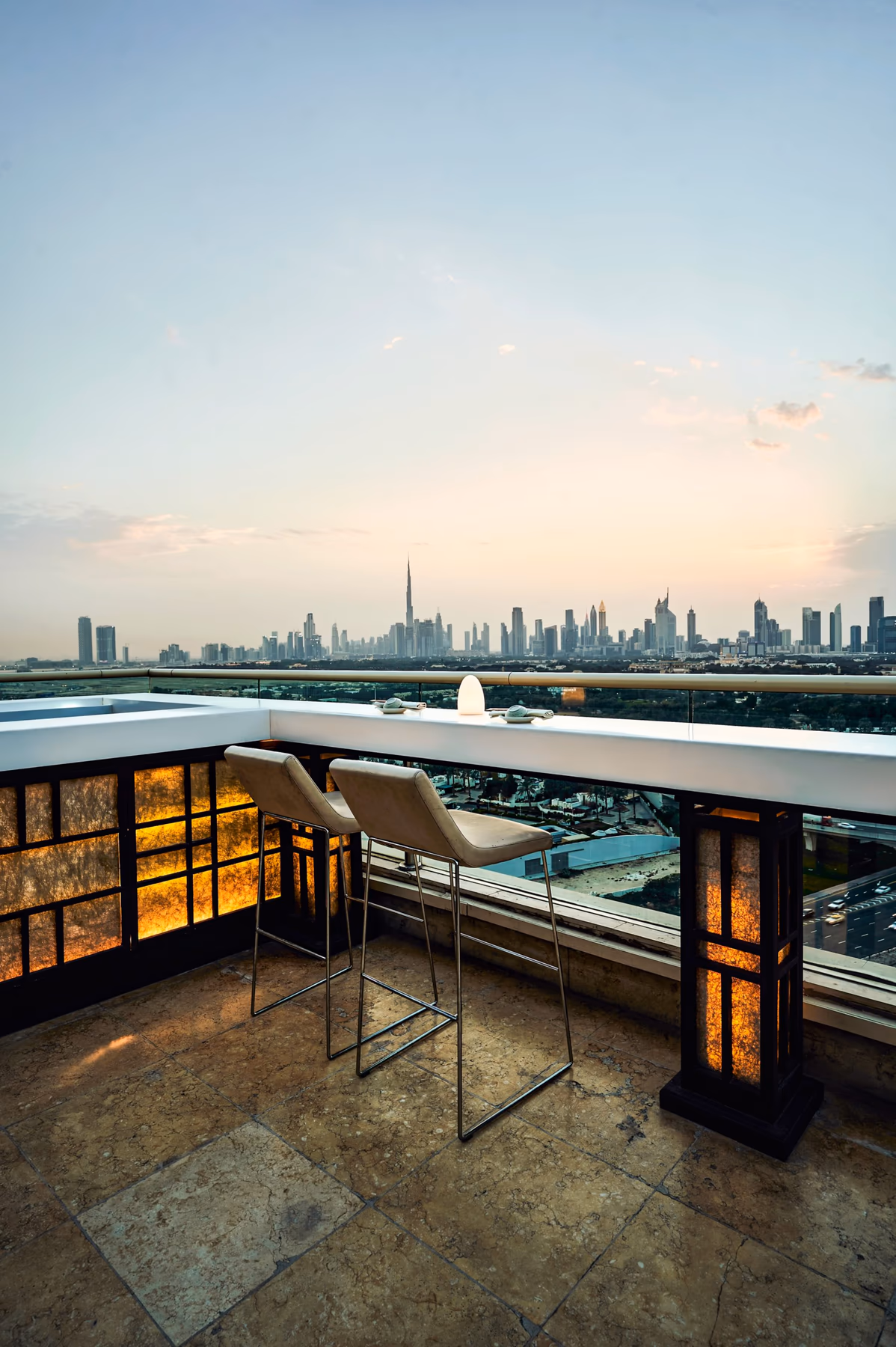 Private balcony